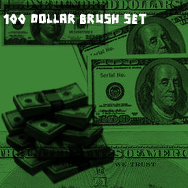 100 dollar brushset