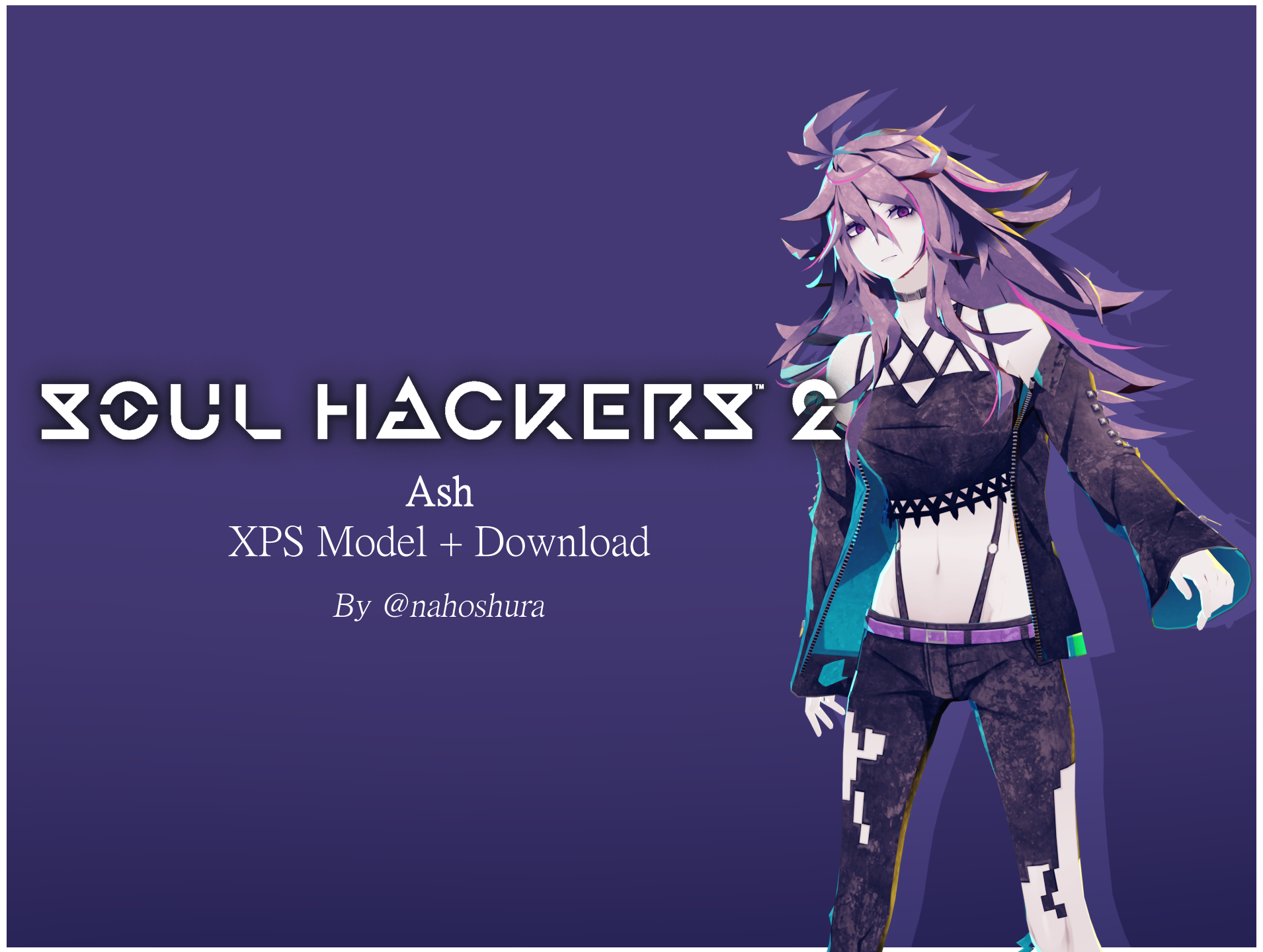 Soul Hackers 2 Main Characters XPS Pack + DL by nahoshura on