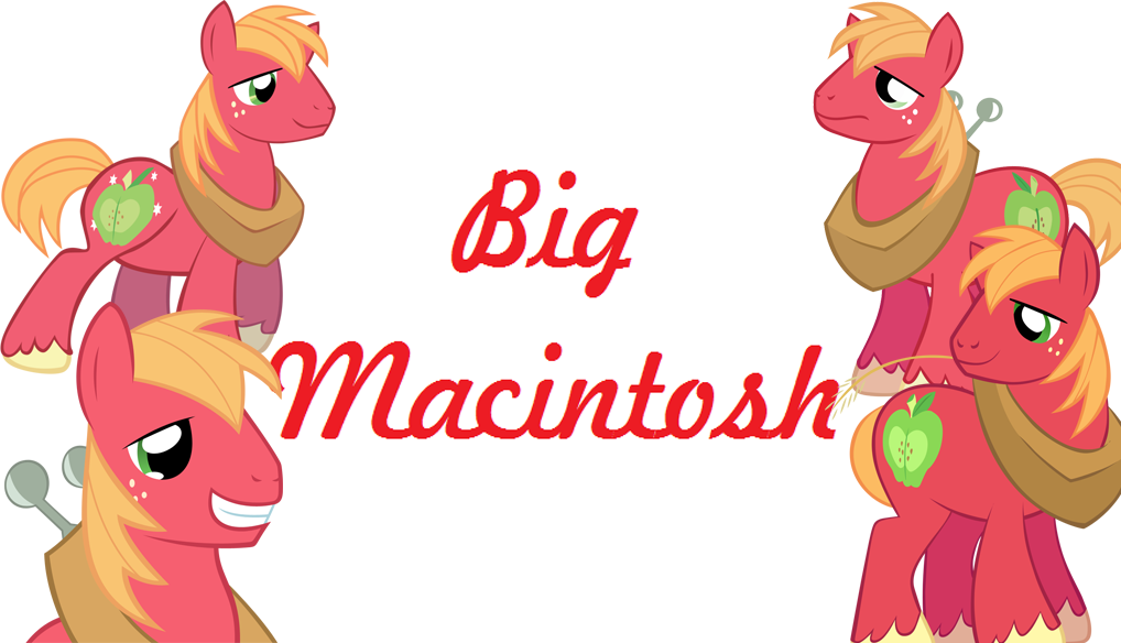 Big Macintosh by rialia159 on DeviantArt