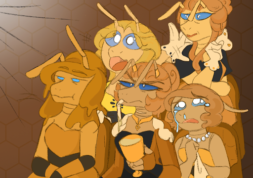 Movie night by Honeybeets on DeviantArt