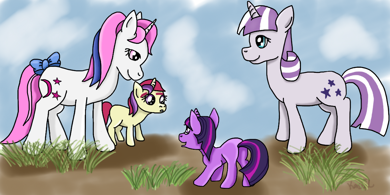 Moondancer and Twilight Meeting by KartalTheArtist on DeviantArt