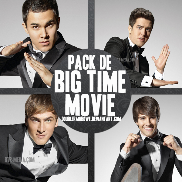 Pack BIG TIME MOVIE -Big Time Rush by DoubleRainbowE on DeviantArt