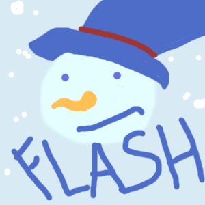 Snowman flash