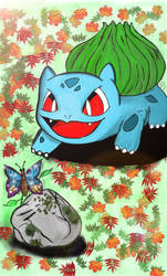 Pokemon - #001 Bulbasaur by ZeraX7