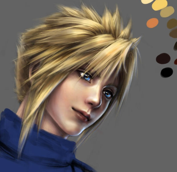 Steps For Cloud S Face Painting By Narual On Deviantart