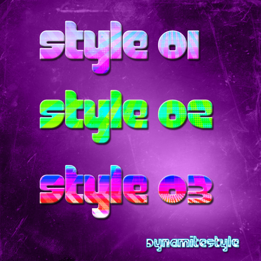 Three Styles by DynamiteStyle on DeviantArt