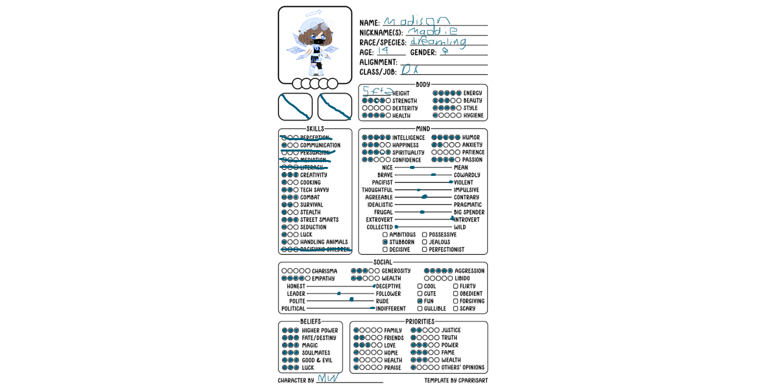 Madison's character BIO by Madisonpuf100 on DeviantArt