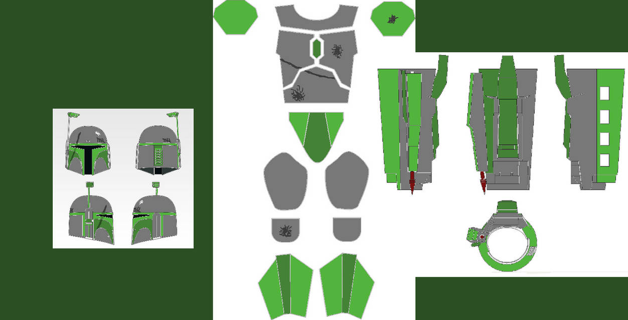 My Mandalorian armor design by Pon3LordTyler on DeviantArt