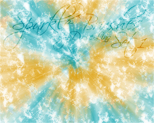 12 Sparkle Brushes Set 1 by DieseLiNo