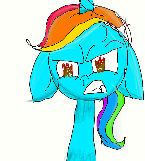 Sparkle after seeing sky cheating on her