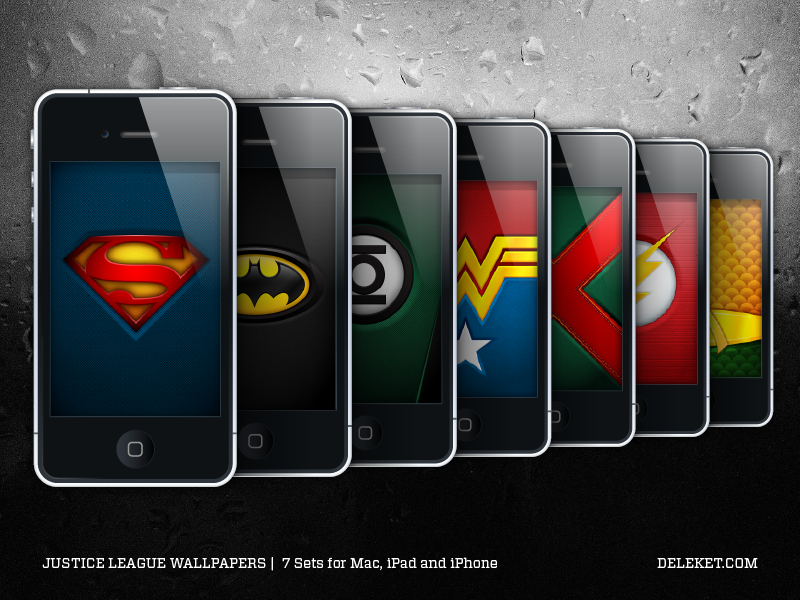 justice league symbol wallpaper