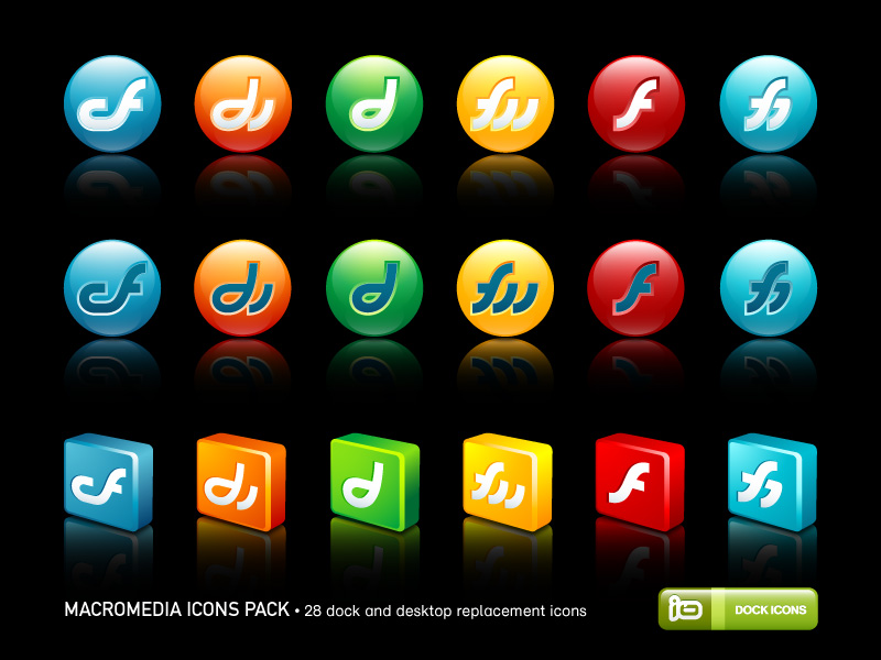 Macromedia Icons Pack by deleket