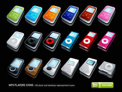 MP3 Players Icons