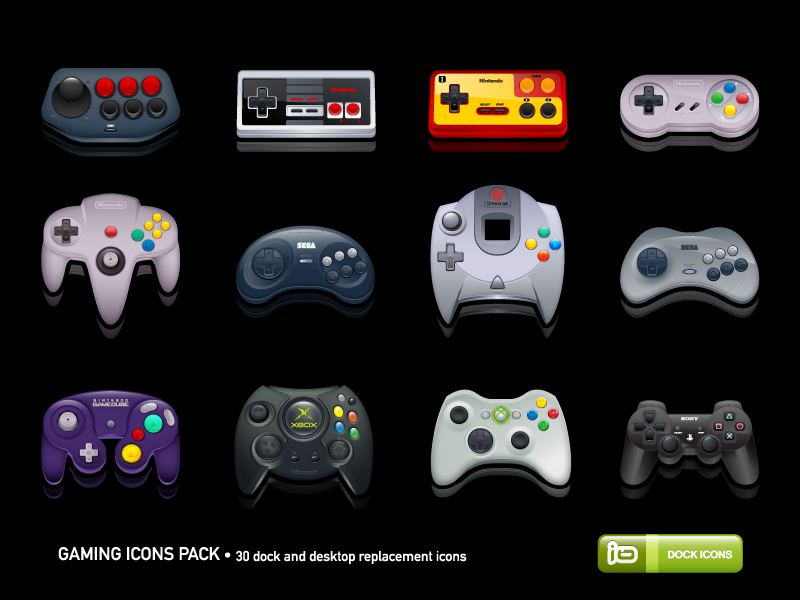 Gaming Icons Pack