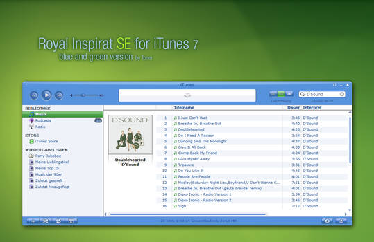 Royal Inspirat SE for iTunes 7