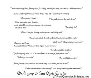 Dr.Gregory House Quote Brushes