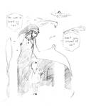 Darmen Meets Charity (Uncolored) by Clayem