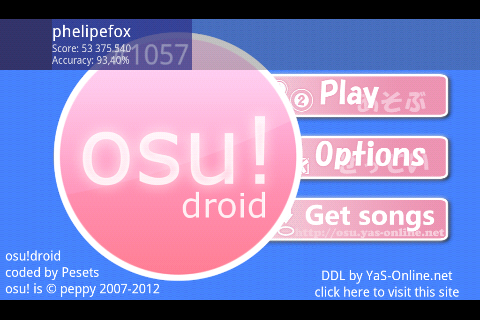 osu!droid [Update] (App for Android OS) by Phelipefox on DeviantArt