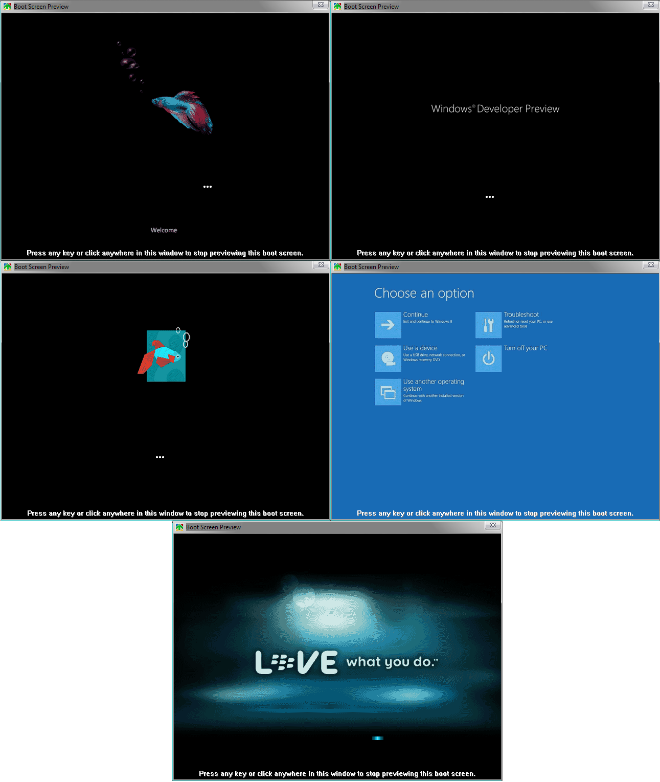 Bootskin Background Windows 8 Bootskins brought to you By BlackBerry by TheCube2000 on ...