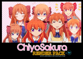 Chiyo Sakura Render pack