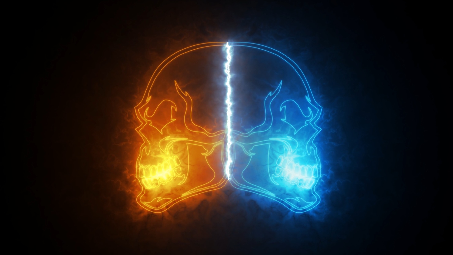 Fire-And-Ice-Skulls-4K-Live-Wallpaper by ice-wind-wolf on DeviantArt Fire-And-Ice-Skulls-4K-Live-Wallpaper by ice-wind-wolf on DeviantArt