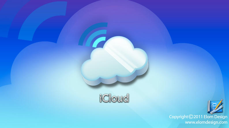 iCloud icon by Elom Design by ElomDesign on DeviantArt
