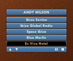 Ibiza Radio Player