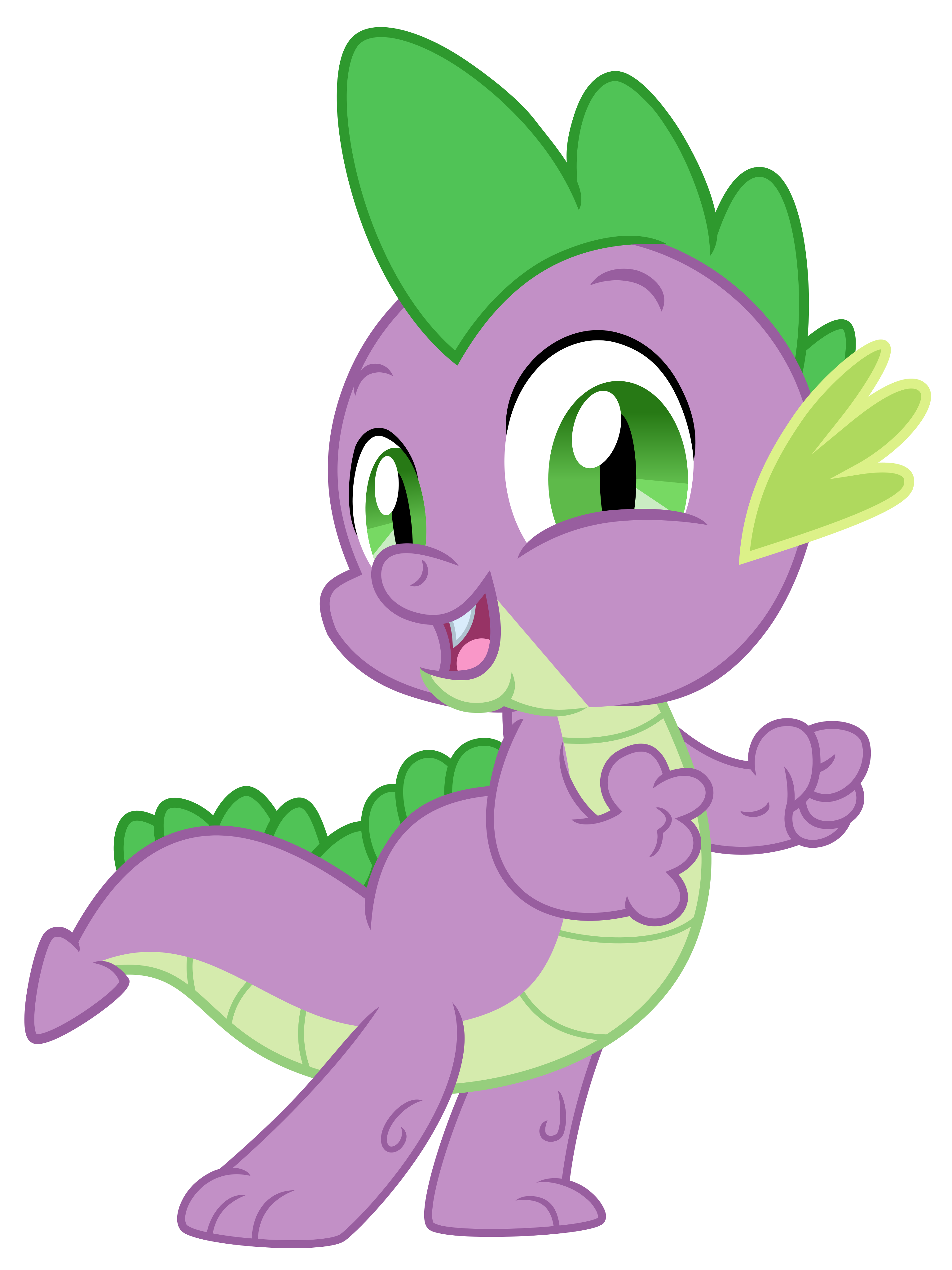 Spike (Happy 10th anniversary!) by DashYoshi on DeviantArt