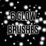 6 High-Resolution Glow Brushes