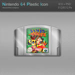 Nintendo 64 Plastic Cartridge Icon