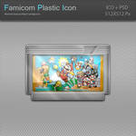 Famicom Plastic Cartridge Icon