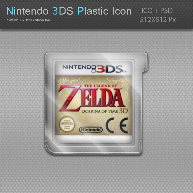 Nintendo 3DS Plastic Cartridge Icon