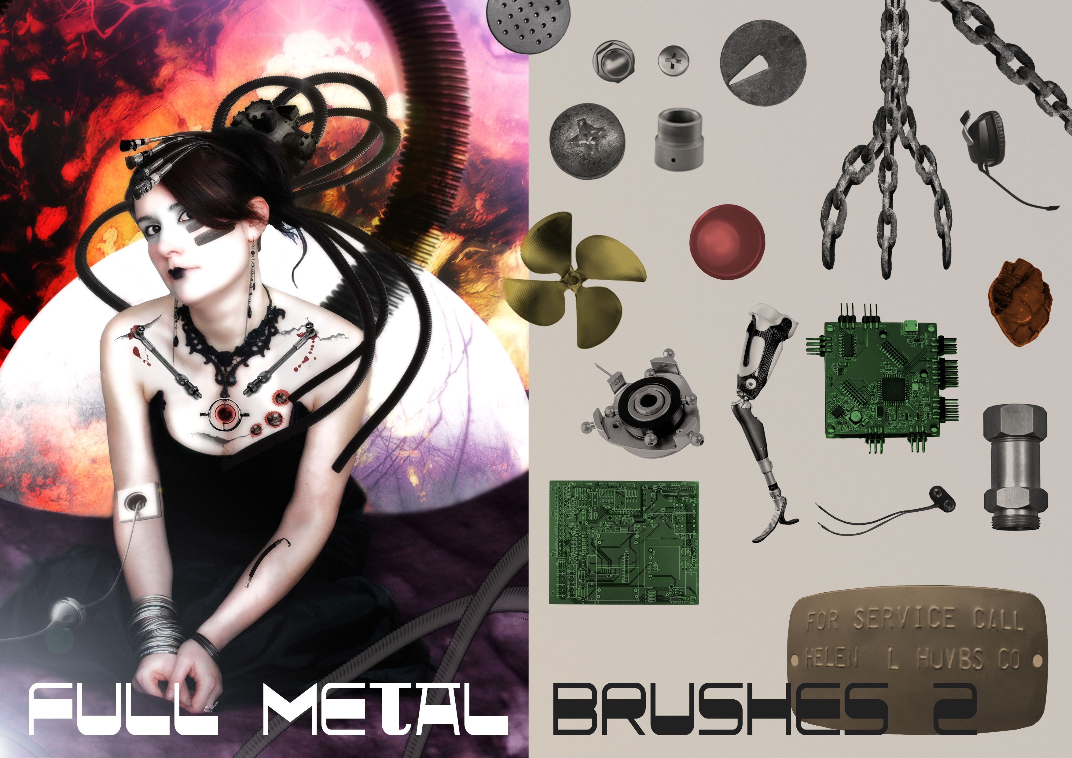 Full Metal Assemble Brushes 2