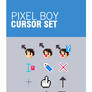 PIXEL BOY Cursor Set edited by Szuruburu