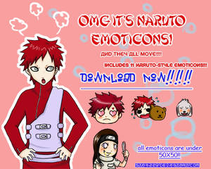 NOV+DEC NARUTO EMOTICONS