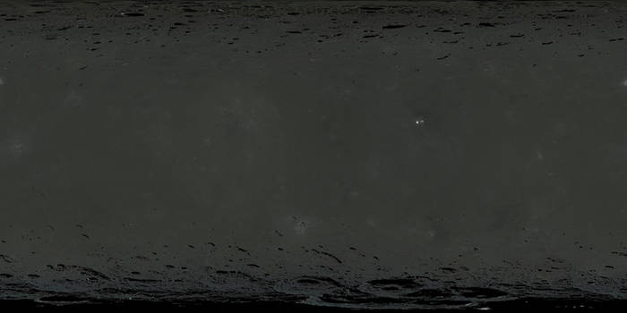 Ceres Albedo Texture Map 21k