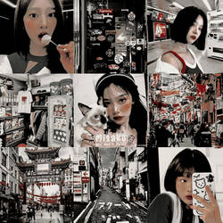 PSD COLOURING #007 SLEEPLESS NIGHTS BY @nikzcore