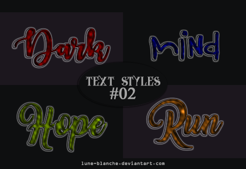 Text Styles #02