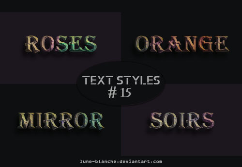 Text Styles #15 by lune-blanche on DeviantArt