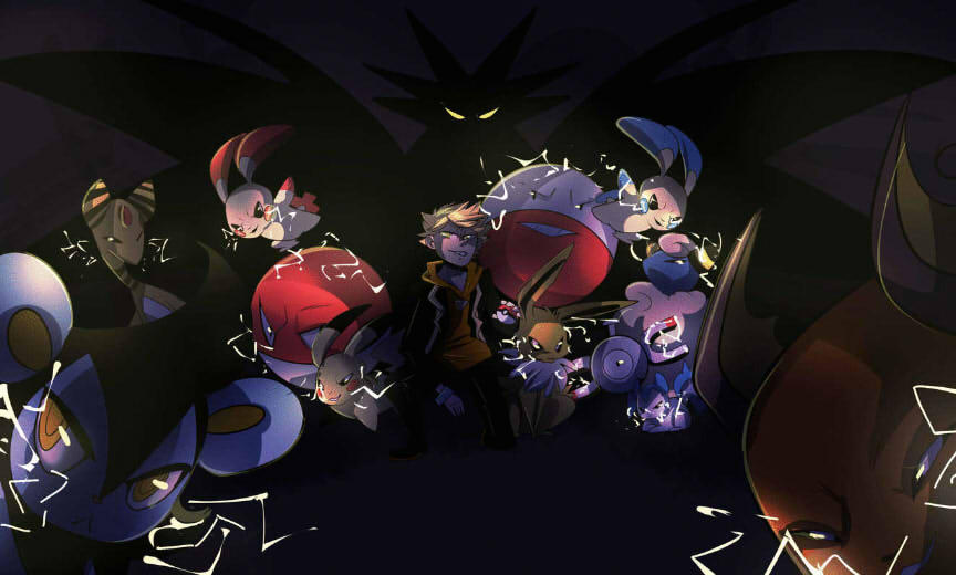 Spark Team Instinct Pokemon Go Animation By Elemental Fa On