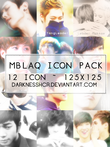 MBLAQ Icon Pack