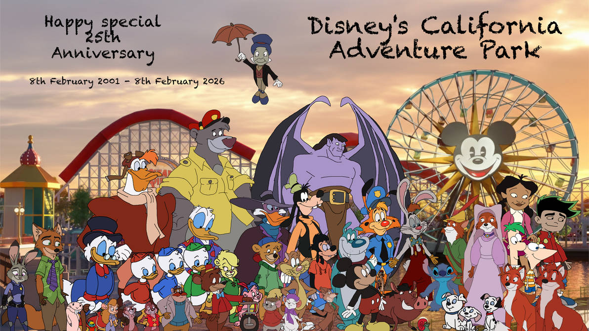 Happy 25 years of Disney's CAP by TomArmstrong20 on DeviantArt
