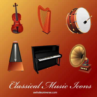 Classical Icons by awholeuniverse on DeviantArt