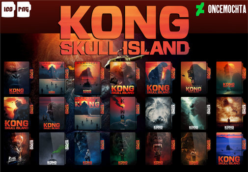 Kong: Skull Island (2017) Icon Pack