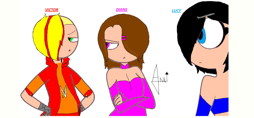 My 3 best OC's by LucySakamaki025 on DeviantArt