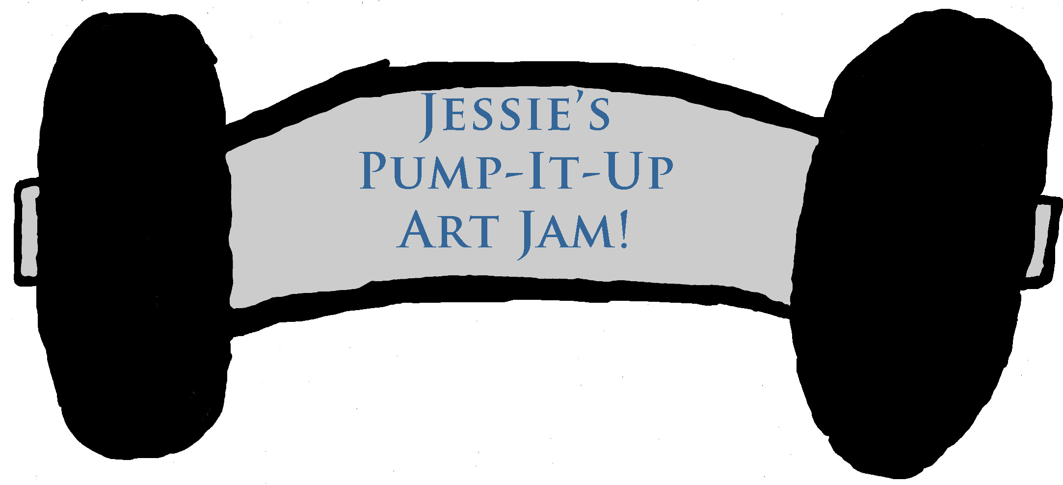 Pump-It-Up Art Jam Logo