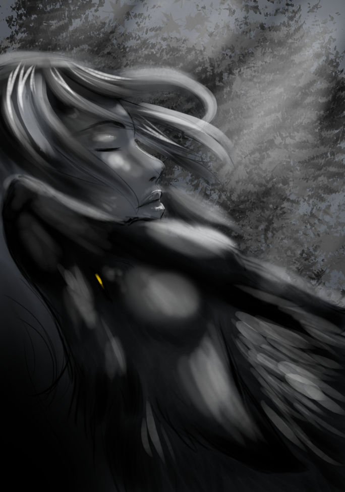 The Maiden and the Wolf by Scent-of-Shadows on DeviantArt