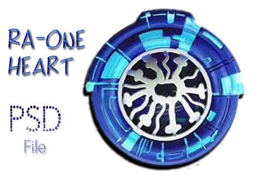 RA ONE Heart - Psd file