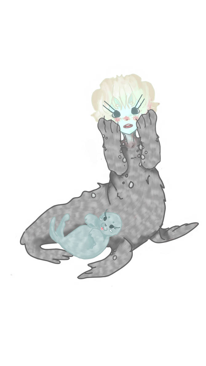 Selkie by OtakuBomb on DeviantArt