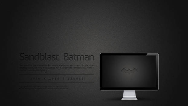 Sandblast Batman V2S1